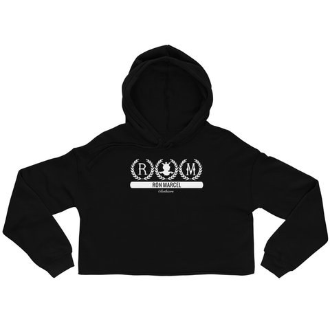 Women's Treaty Rings Crop Hoodie