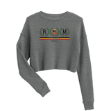 Women's Treaty Rings Crop Sweatshirt