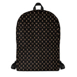 Ron Marcel Monogram Backpack [Black]