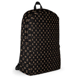 Ron Marcel Monogram Backpack [Black]