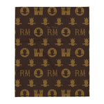 RM Throw Blanket [Brown]