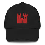 Castle Dad Hat [Red Stitch]