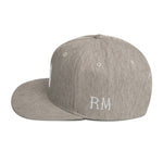 Castle Snapback Hat [White Stitch]