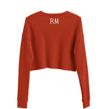 Women's Treaty Rings Crop Sweatshirt