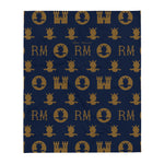 RM Throw Blanket [Navy]