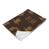 RM Throw Blanket [Brown]