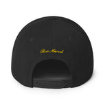 Castle Snapback Hat [Gold Stitch]