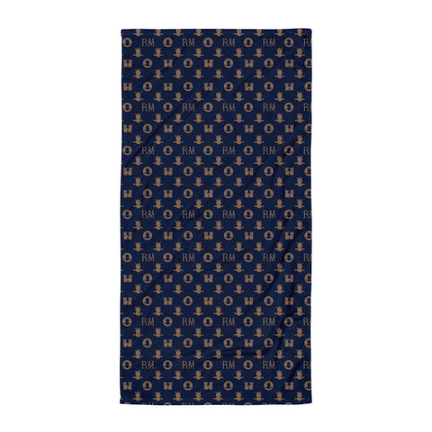 RM Beach Towel [Navy]