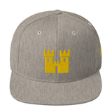 Castle Snapback Hat [Gold Stitch]