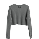 Women's Treaty Rings Crop Sweatshirt